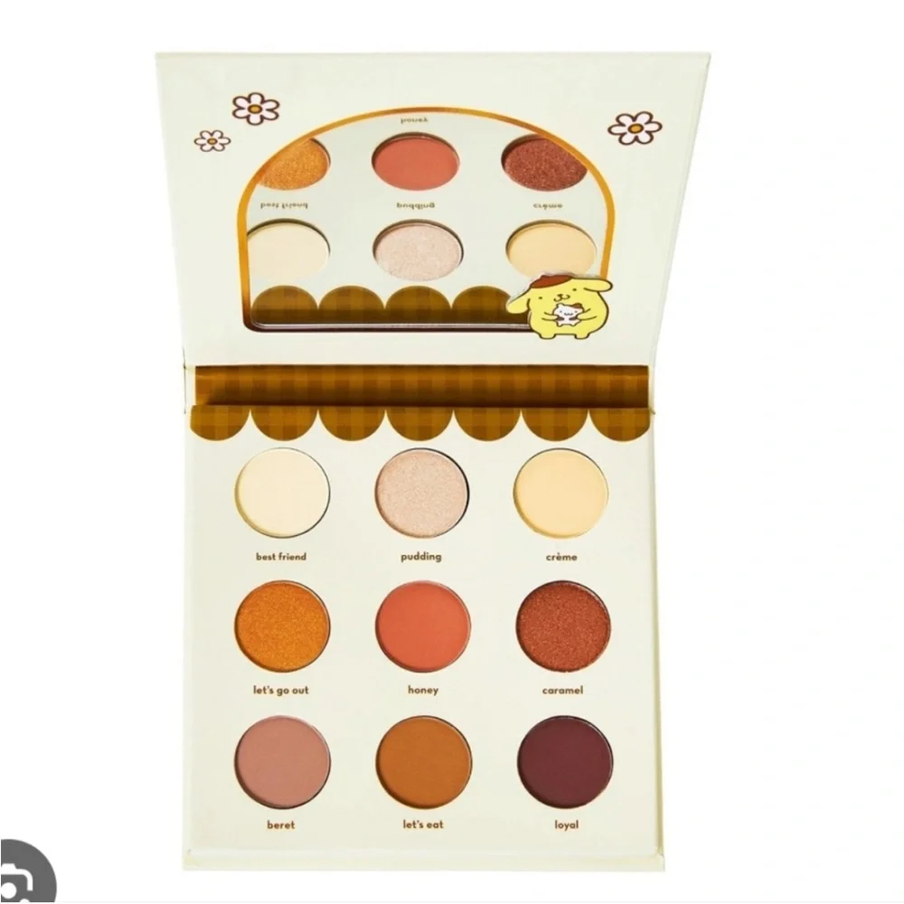 The Crème Shop x Pompompurin Golden Dream Eyeshadow Palette